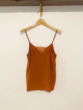 Anthropologie Daily Practice Silk Cami